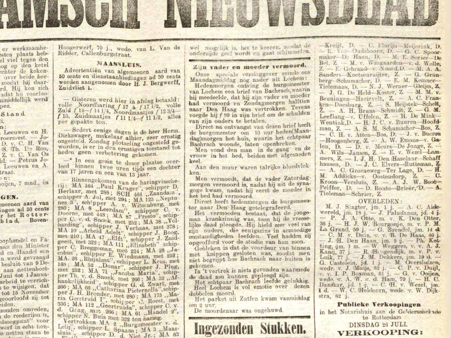 Rotterdams Nieuwsblad 1910