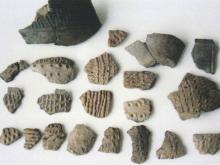 Potscherven uit de bronstijd