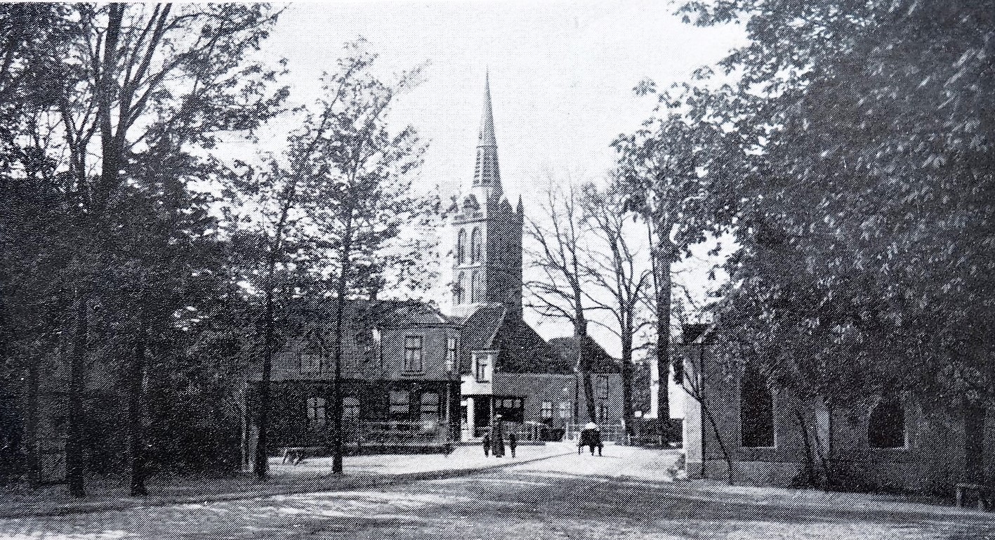 Dezelfde locatie omstreeks 1910