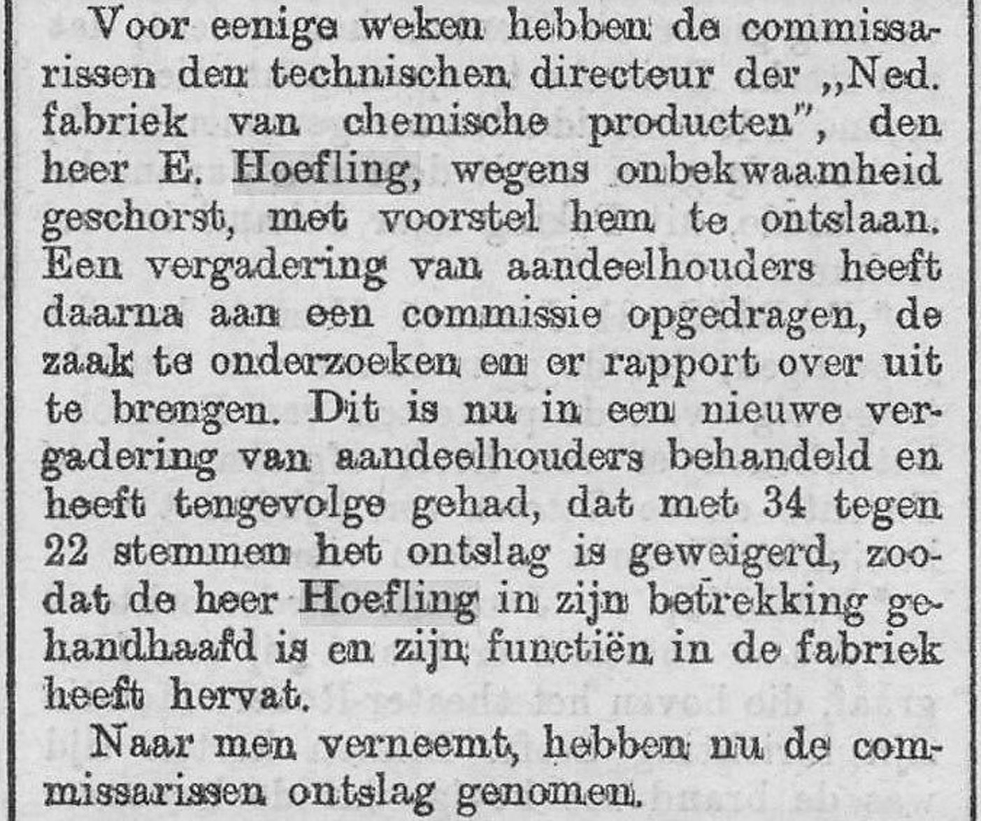 Uit de Haagsche Courant van 1 februari 1901]